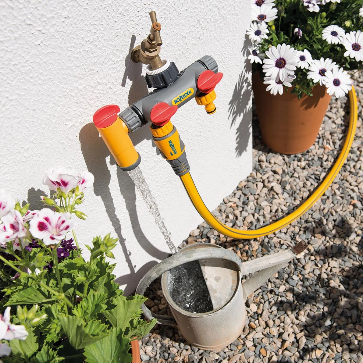 Hozelock Flowmax 3-Way Tap Connector - 2250 3 Hozelock Flowmax 3-Way Tap Connector - 2250 - Image 3