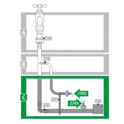 Hozelock End Of Line Pressure Compensating Dripper - 2785 -Cheap Hozelock || Kettler || Bosch Store 2785 abc