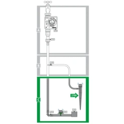 Hozelock Micro Irrigation Stake Adjustable Dripper - 2788 5 Hozelock Micro Irrigation Stake Adjustable Dripper - 2788 -Cheap Hozelock || Kettler || Bosch Store 2788 abc