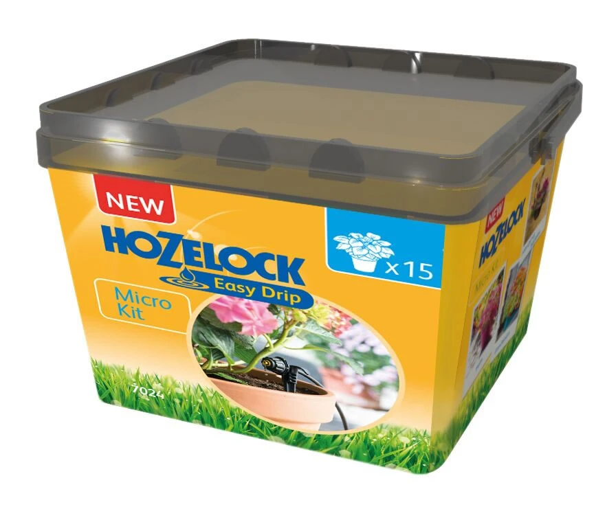 Hozelock 15 Pot Micro Drip Watering Kit 1 Hozelock 15 Pot Micro Drip Watering Kit