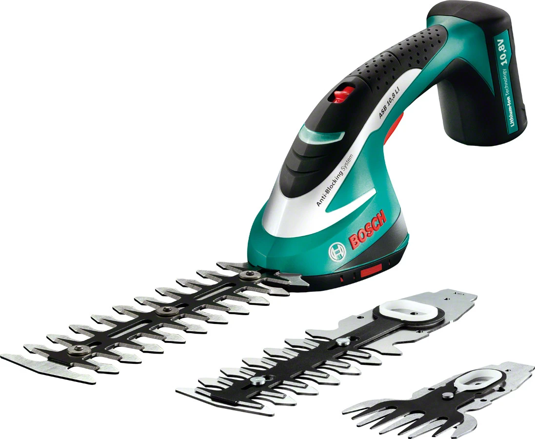 Bosch ASB 10.8li Shrub Shear Set With Extra Blades 1 Bosch ASB 10.8li Shrub Shear Set With Extra Blades