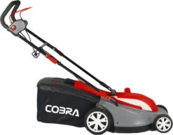 Cobra 15" Electric Lawnmower With Rear Roller -Cheap Hozelock || Kettler || Bosch Store COGTRM38 right large