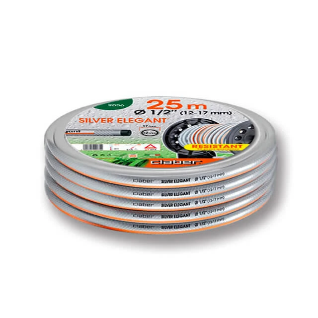 Claber Silver Elegant M 25 Hosepipe 1 Claber Silver Elegant M 25 Hosepipe