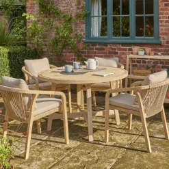 Kettler Cora Rope 4 Seater Dining Set