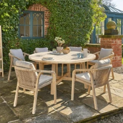 Kettler Cora Rope 6 Seater Dining Set