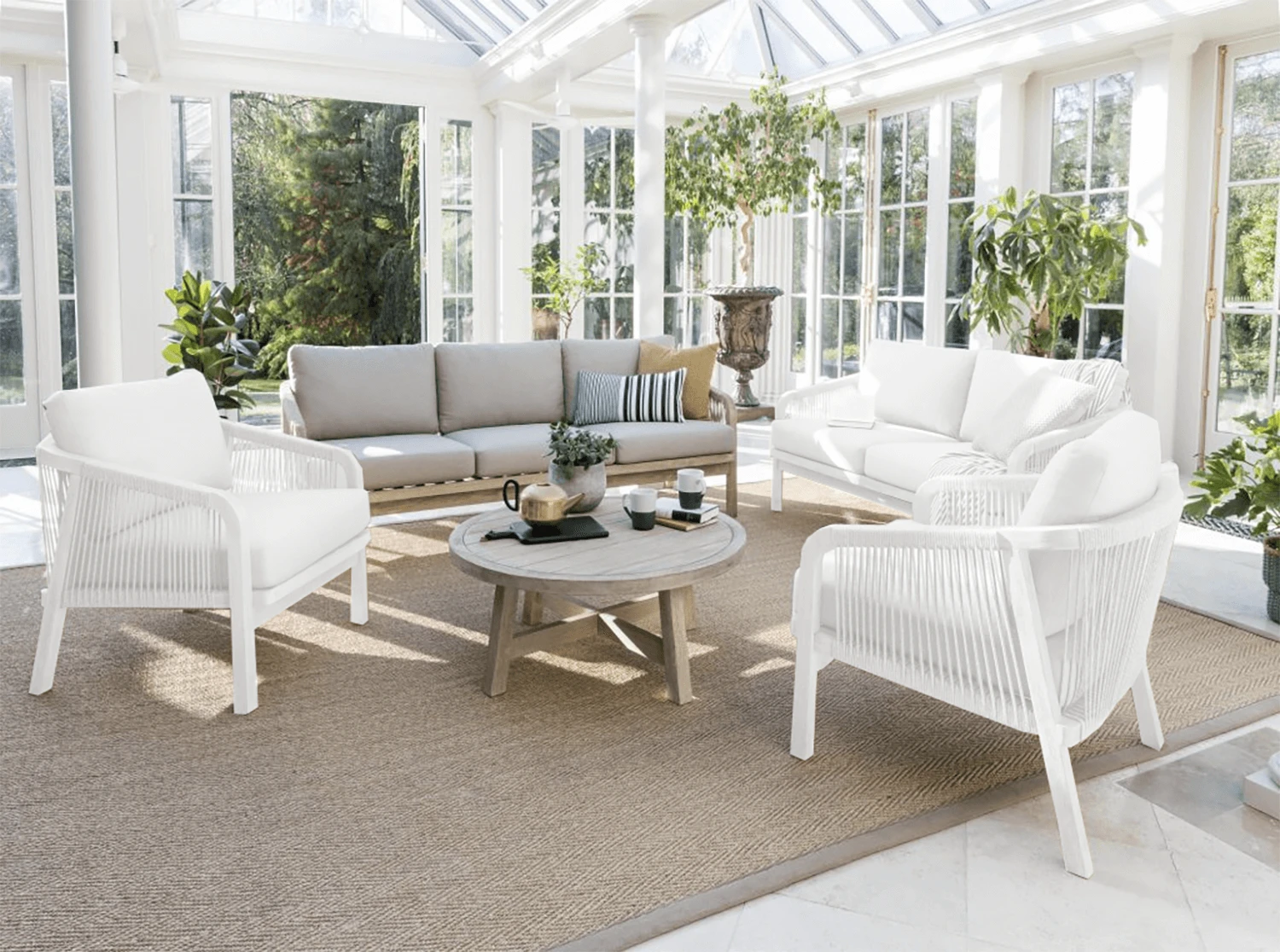 Kettler Cora Rope 3-Seater Garden Sofa 3 Kettler Cora Rope 3-Seater Garden Sofa - Image 3