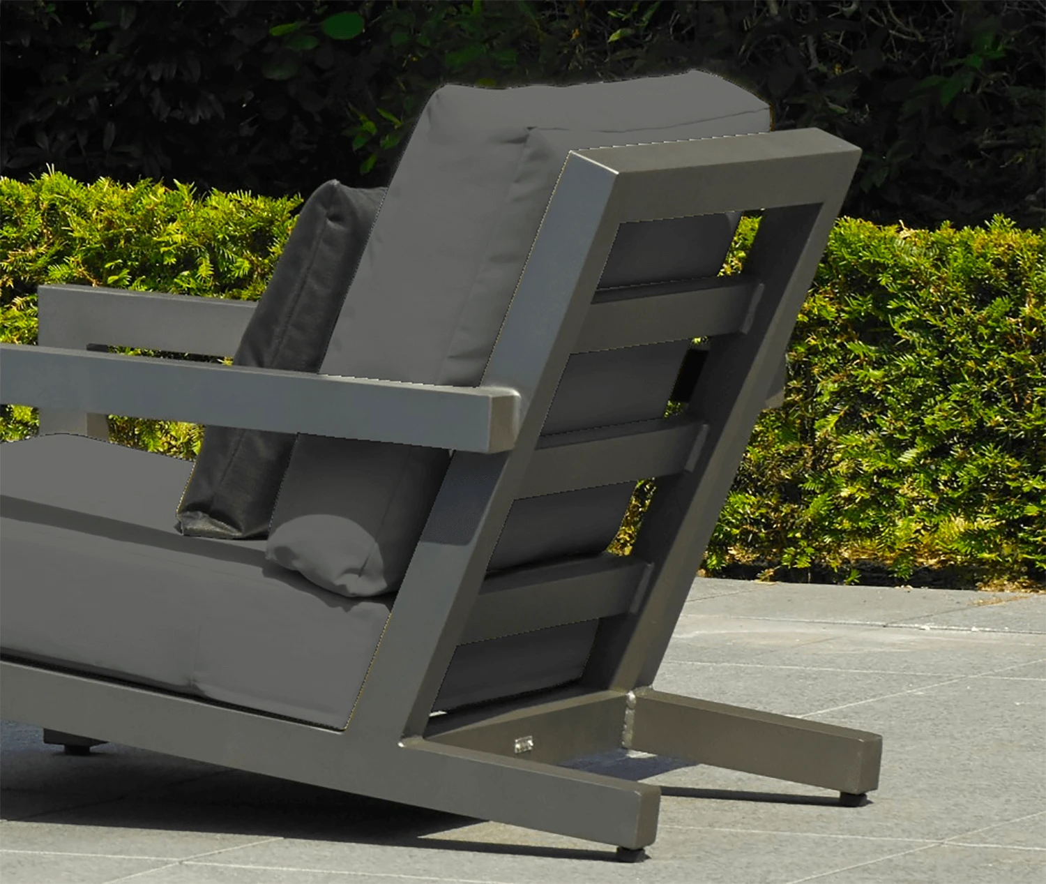 LIFE Block Sofa Lounge Set - Lava / Carbon 2 LIFE Block Sofa Lounge Set - Lava / Carbon - Image 2