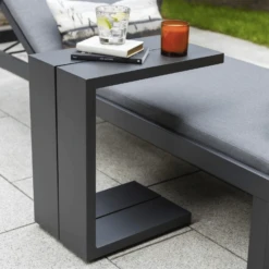 Kettler Elba Lounger And Side Table -Cheap Hozelock || Kettler || Bosch Store L kettler elba side table