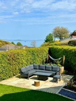 LIFE Timber Aluminium Corner Sofa Set In Lava / Carbon - No Extension 8 LIFE Timber Aluminium Corner Sofa Set In Lava / Carbon - No Extension -Cheap Hozelock || Kettler || Bosch Store L life timber LC Customer