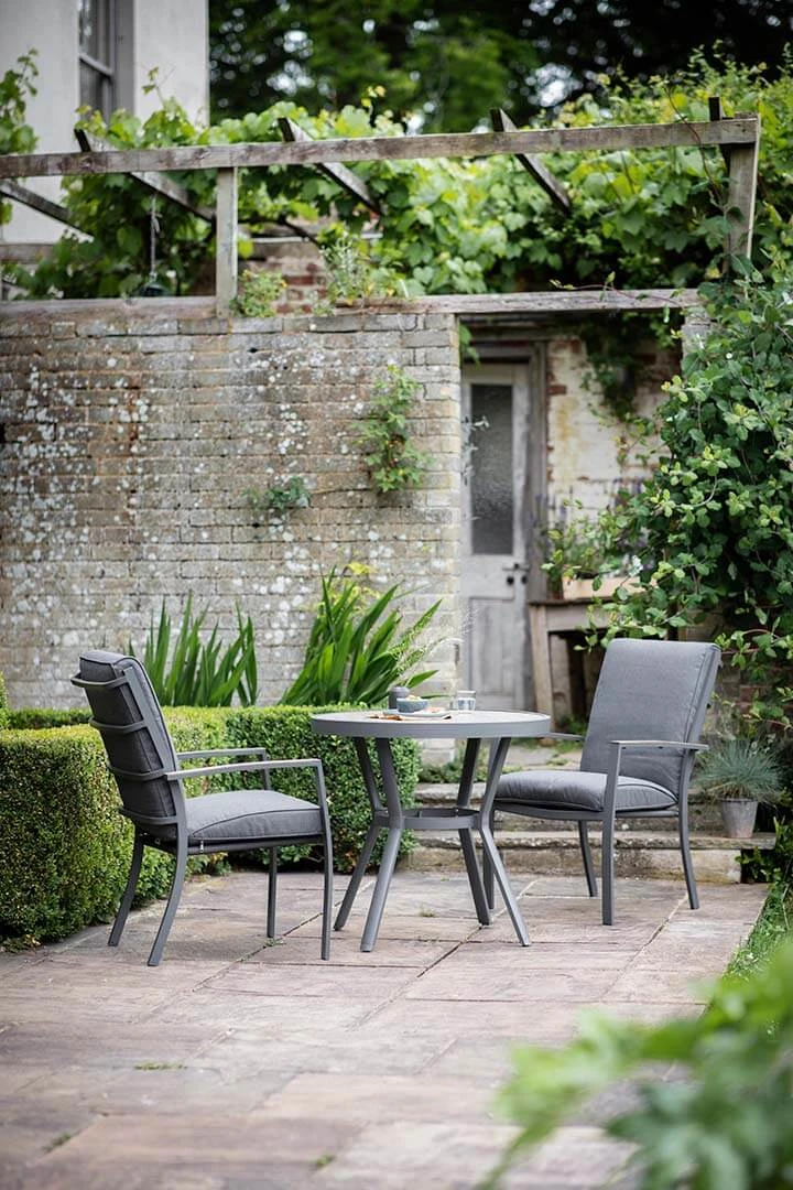 LG Monza Bistro Set With High Back Chairs 1 LG Monza Bistro Set With High Back Chairs