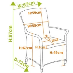 Hartman Heritage Tuscan Bistro Set In Ash / Slate -Cheap Hozelock || Kettler || Bosch Store L1 hartman heritage dining chair sizes