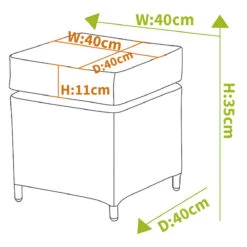 Hartman Heritage Stool With Cushion Beech / Dove -Cheap Hozelock || Kettler || Bosch Store L1 heritage grand stool size