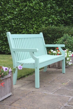Sandwick Winawood 2 Seater Wood Effect Garden Bench - Duck Egg Green 6 Sandwick Winawood 2 Seater Wood Effect Garden Bench - Duck Egg Green -Cheap Hozelock || Kettler || Bosch Store Sandwick duck egg angle 2 large