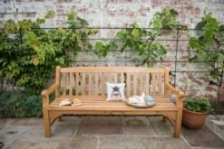 Heritage Oak 6ft Garden Bench - 4 Seater -Cheap Hozelock || Kettler || Bosch Store heritage 6ft 4