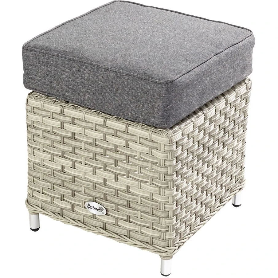 Hartman Heritage Stool With Cushion Ash / Slate 1 Hartman Heritage Stool With Cushion Ash / Slate