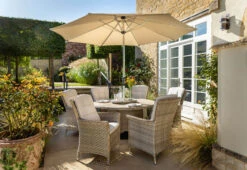 Hartman Heritage Tuscan 6 Seater Dining Set In Beech / Dove