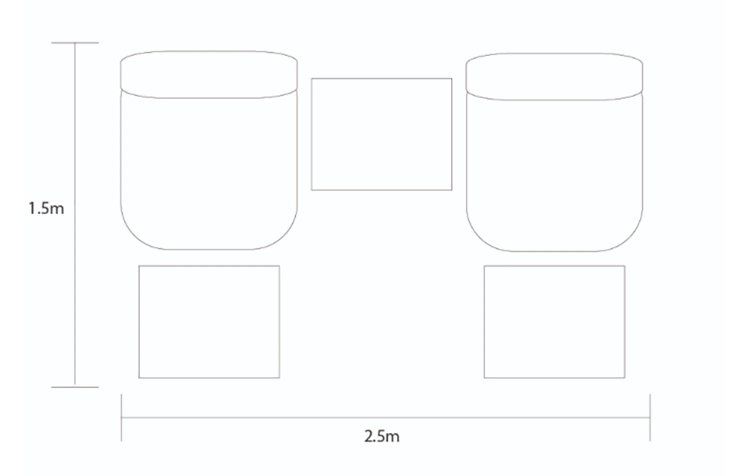 Hartman Apollo Companion Set In Carbon/Pewter 2 Hartman Apollo Companion Set In Carbon/Pewter - Image 2