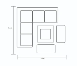 Hartman Apollo Square Corner Sofa Set With Lounge Chairs And Fire Pit Table In Carbon/Pewter 9 Hartman Apollo Square Corner Sofa Set With Lounge Chairs And Fire Pit Table In Carbon/Pewter -Cheap Hozelock || Kettler || Bosch Store l Apollo square firepit