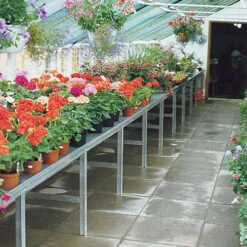 Heavy Duty Greenhouse Benching - Single Tier - 36" Wide