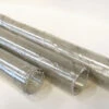 Clear Spiral Tree Guards With Canes - 60cm X 38mm