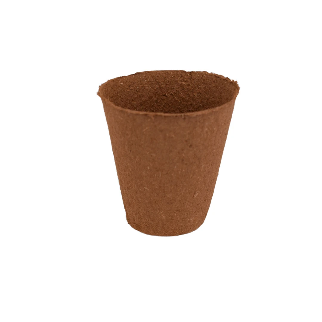 Nutley's 8cm Biodegradeable Organic Wood Fibre Plantable Plant Pots 1 Nutley's 8cm Biodegradeable Organic Wood Fibre Plantable Plant Pots