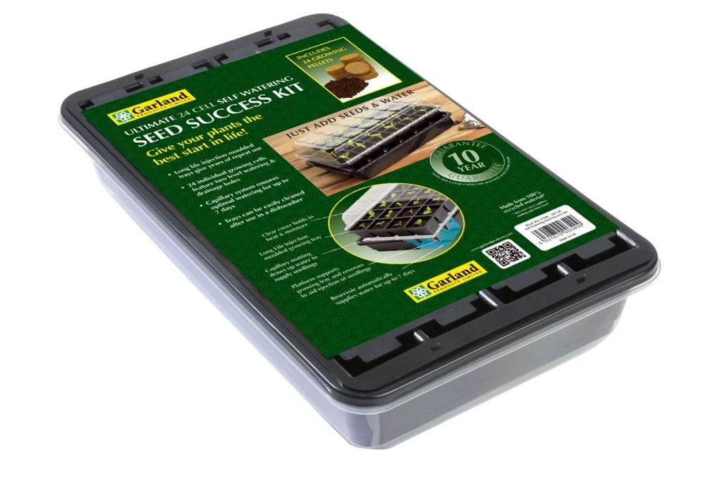 2 Garland 24-cell Self Watering Full Size Seed Propagator With Pellets 1 2 Garland 24-cell Self Watering Full Size Seed Propagator With Pellets