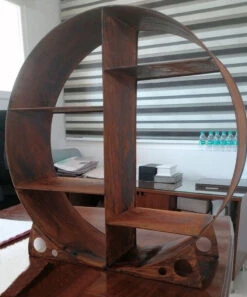 Black Steel Round Log Store & Shelves -Cheap Hozelock || Kettler || Bosch Store l Log Store 3