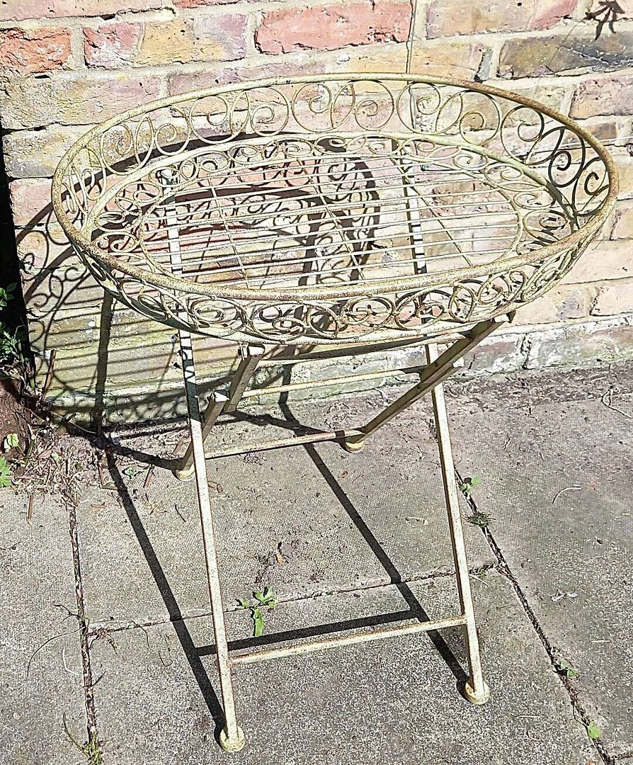 Folding Ornate Display Table 4 Folding Ornate Display Table - Image 4