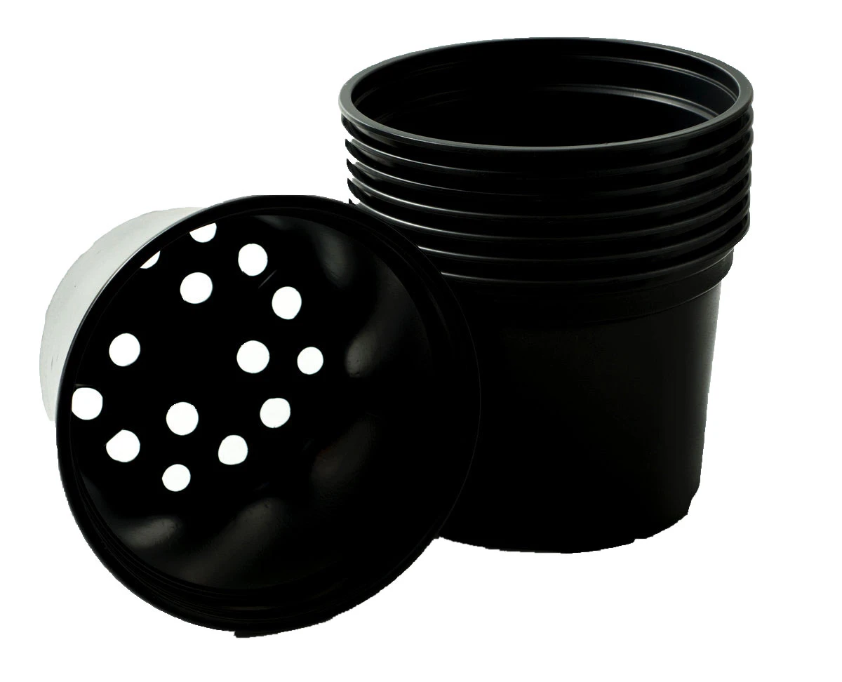 Nutley's Mixed 9cm And 13cm Round Plastic Pots Duo (25 Of Each) 3 Nutley's Mixed 9cm And 13cm Round Plastic Pots Duo (25 Of Each) - Image 3
