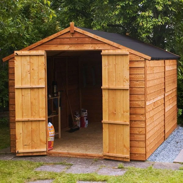 10 X 8 Windowless Overlap Apex Wooden Garden Shed 1 10 X 8 Windowless Overlap Apex Wooden Garden Shed