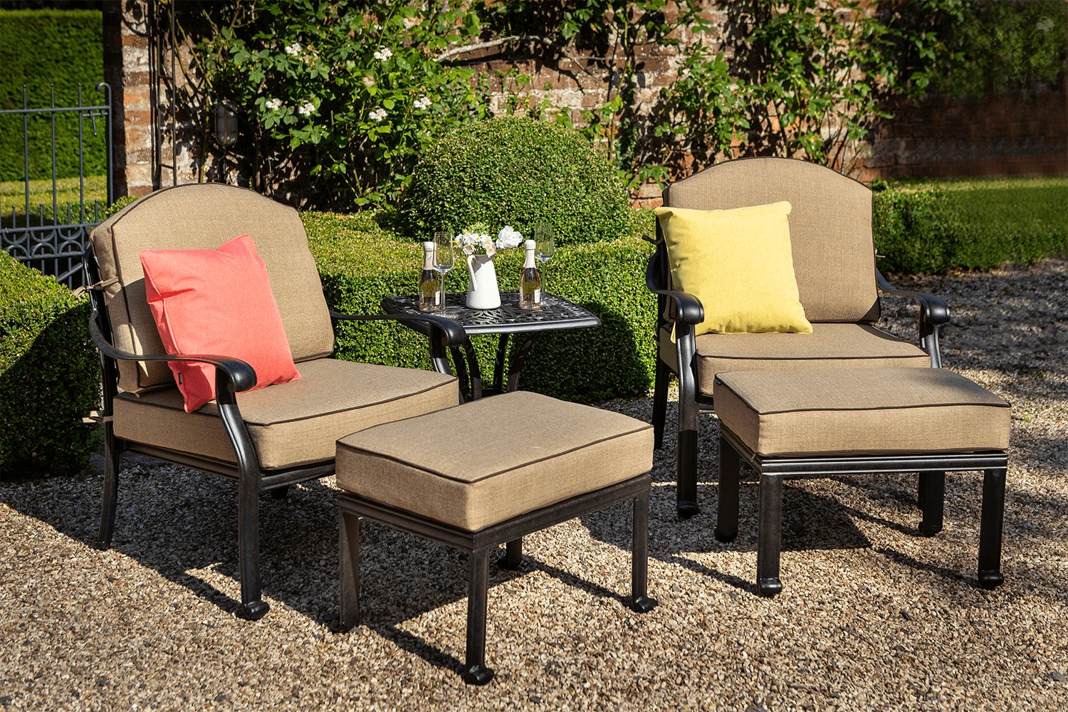 Hartman Amalfi Companion Set In Bronze/Amber 2 Hartman Amalfi Companion Set In Bronze/Amber - Image 2