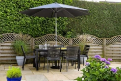 Hartman Aurora Rectangular 6 Seater Dining Set In Xerix/Zenith