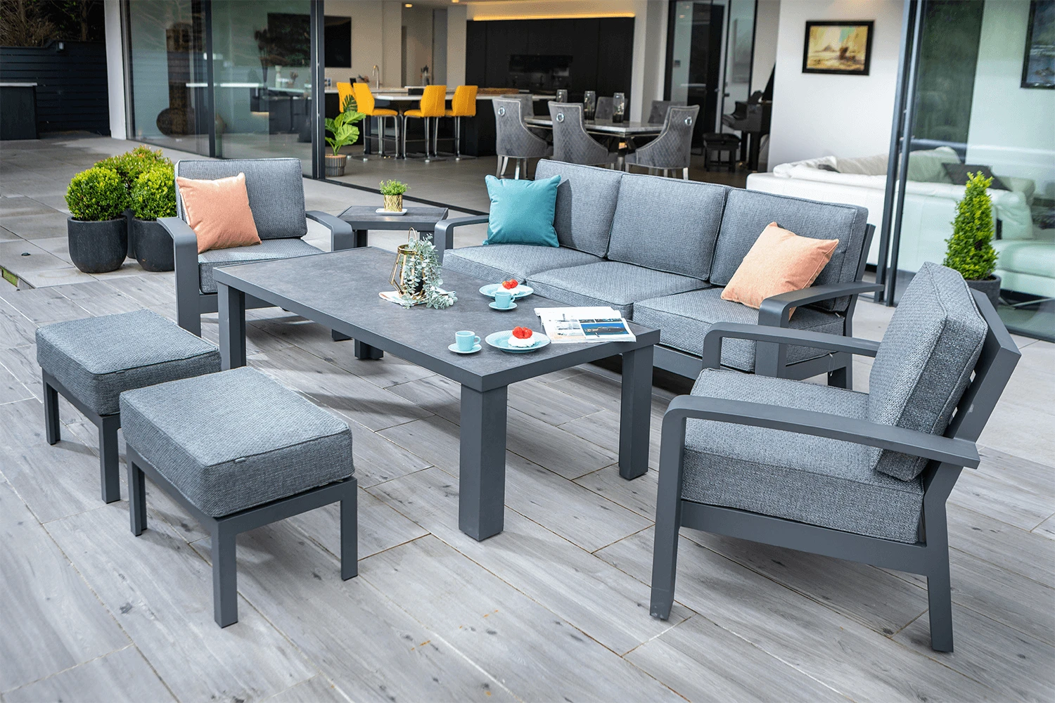 Hartman Aurora Lounge Set In Matt Xerix/Zenith 1 Hartman Aurora Lounge Set In Matt Xerix/Zenith