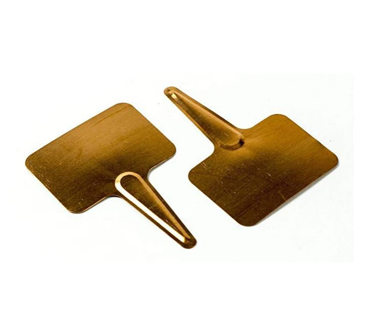 Nutley's T-Shape Copper Plant Seedling Marker Labels 2 Nutley's T-Shape Copper Plant Seedling Marker Labels - Image 2