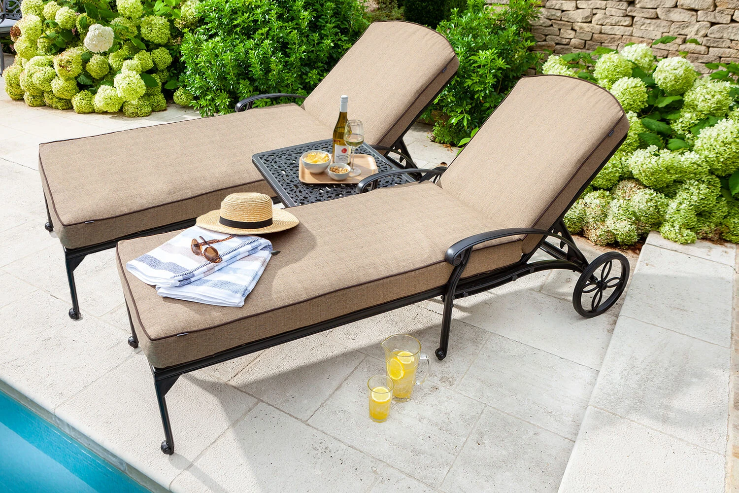 Hartman Amalfi Lounger Duet Set In Bronze Amber 1 Hartman Amalfi Lounger Duet Set In Bronze Amber