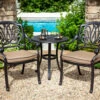 Hartman Amalfi Bistro Set In Bronze / Amber