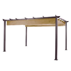 Hartman Roma Pergola 4m X 3m - Bronze Caramel -Cheap Hozelock || Kettler || Bosch Store l hartman roma 4x3 bronze caramel