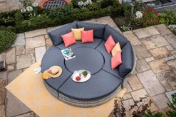 Hartman Heritage Grand Round Casual Dining Set And Day Bed In Ash / Slate 8 Hartman Heritage Grand Round Casual Dining Set And Day Bed In Ash / Slate -Cheap Hozelock || Kettler || Bosch Store l heritage daybed ash 4