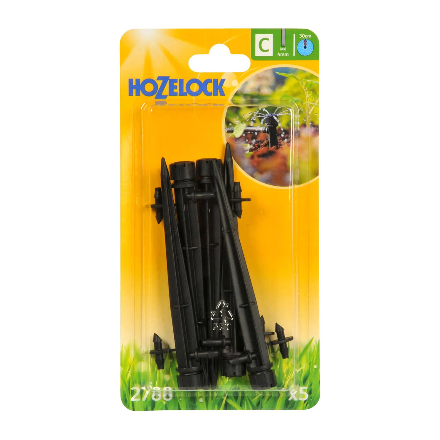 Hozelock Micro Irrigation Stake Adjustable Dripper - 2788 2 Hozelock Micro Irrigation Stake Adjustable Dripper - 2788 - Image 2