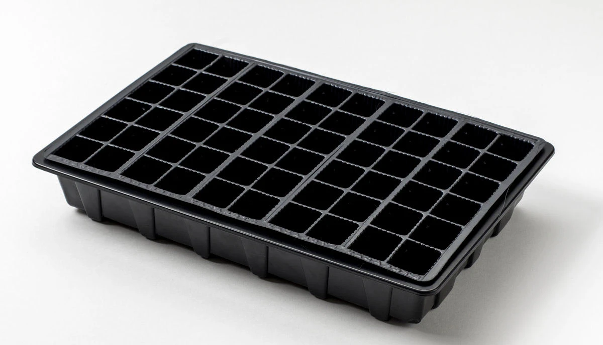 Nutleys 60 Cell Full Size Seed Propagator Set - Tray: Without Holes - Pack Quantity: 3 3 Nutleys 60 Cell Full Size Seed Propagator Set - Tray: Without Holes - Pack Quantity: 3 - Image 3