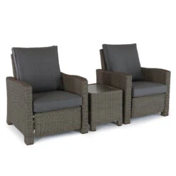Kettler Palma Relaxer Duo Set In Rattan