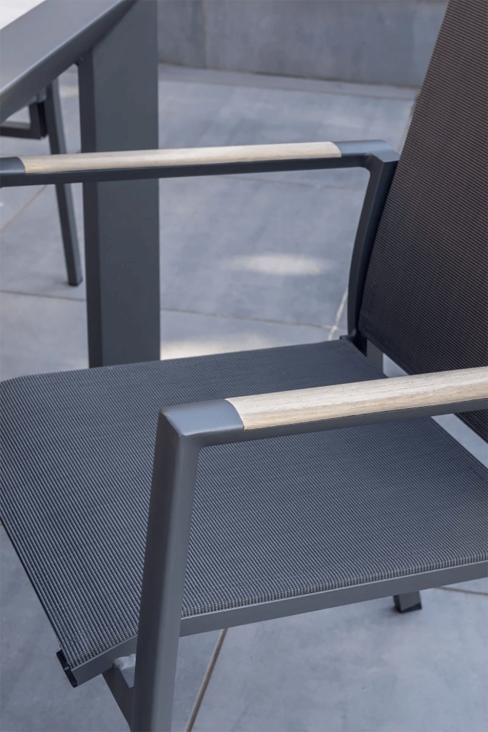 Kettler Surf Active Multi Position Dining Chair In Iron Grey 3 Kettler Surf Active Multi Position Dining Chair In Iron Grey - Image 3