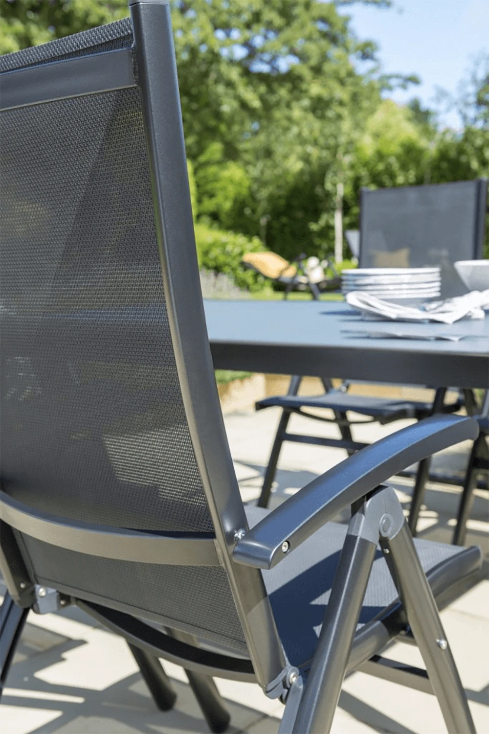 Kettler Surf Active Multi Position Dining Chair In Iron Grey 6 Kettler Surf Active Multi Position Dining Chair In Iron Grey - Image 6