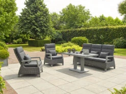 LIFE Aloha Sofa Lounge Set In Lava / Yacht Grey / Carbon 5 LIFE Aloha Sofa Lounge Set In Lava / Yacht Grey / Carbon -Cheap Hozelock || Kettler || Bosch Store l life aloha lounge set lava 4