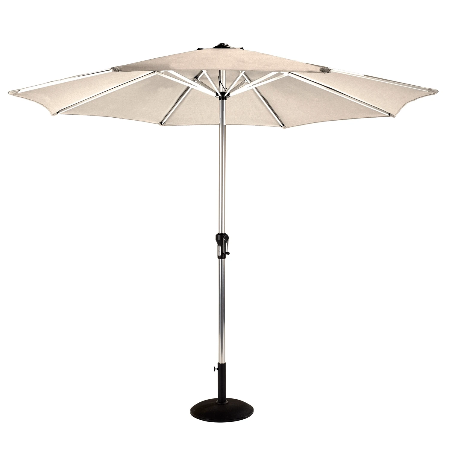 Hartman Luxury Round 2.5m Parasol - Dove 1 Hartman Luxury Round 2.5m Parasol - Dove