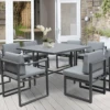 Kettler Menos Versa 8 Seat Compact Dining Set