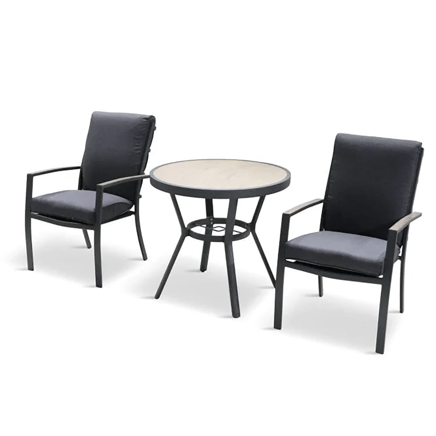 LG Monza Bistro Set With High Back Chairs 5 LG Monza Bistro Set With High Back Chairs - Image 5
