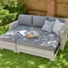 Norfolk Leisure Oxborough Sofa Daybed In Grey