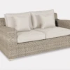 Kettler Palma Luxe 2 Seat Sofa In Oyster And Stone