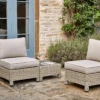 Kettler Palma Low Companion Set In Oyster And Stone